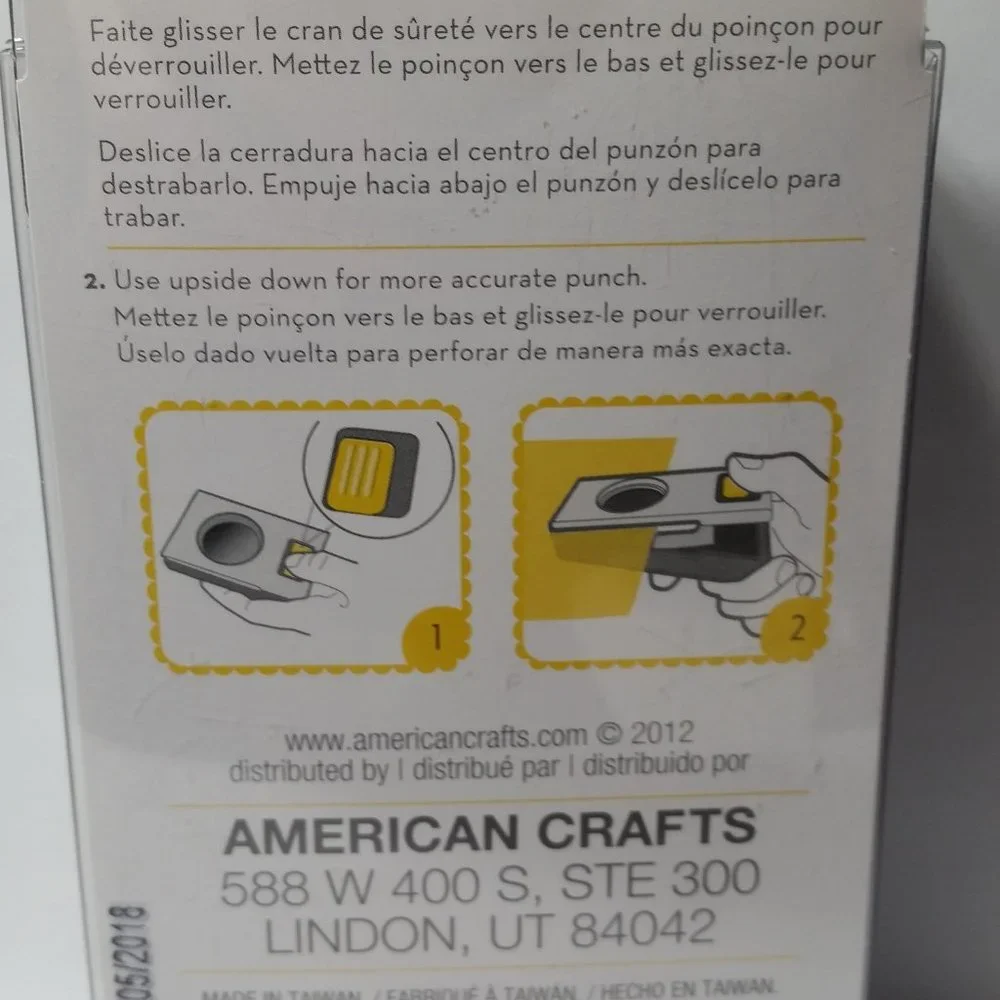 ek Tools Craft Paper Punch Circle 2 1/2